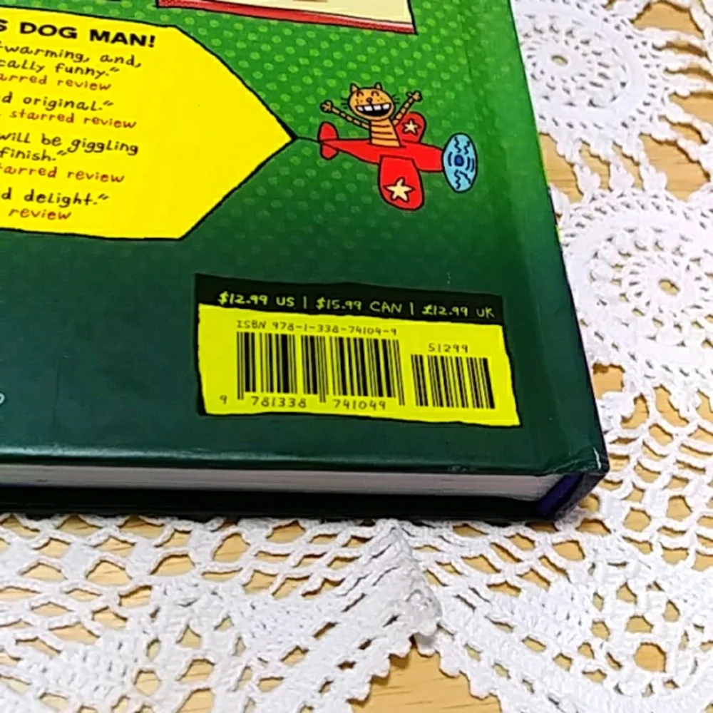 Unleashed Dog Man by Dav Pilkey, Scholastic, color-illustrated comic